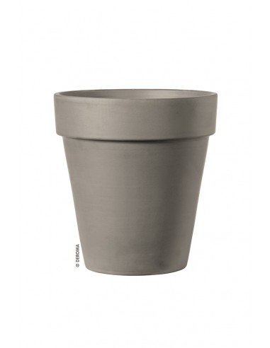 Vaso Alto Grafite Ø30