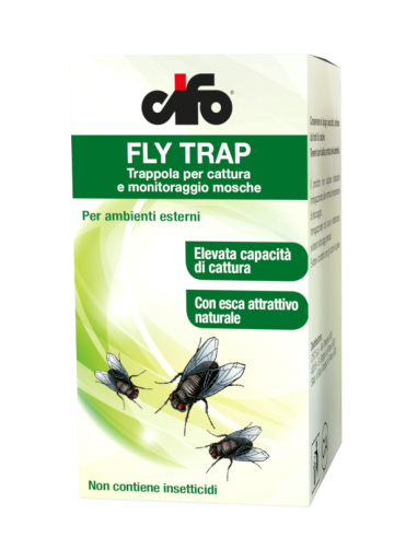 Fly Trap - TRAPPOLA PER CATTURA E MONITORAGGIO MOSCHE