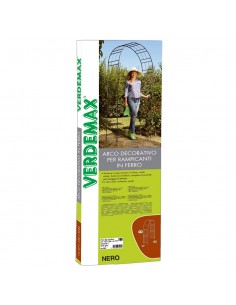 Arco in acciaio da giardino