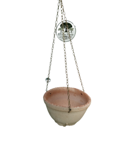 Basket terracotta olive Ø25