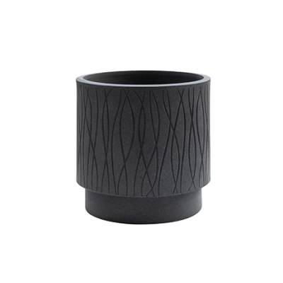 Vaso cilindro naturalia ardesia Ø30