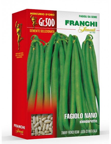 Semi di Fagiolo Nano Slenderette 500gr