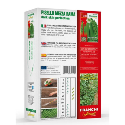 Semi Pisello Dark Skin Perfection 500 gr – Mezza Rama Produttivo e Dolce