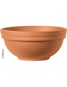 Vaso Ciotola Gigante Cotto in Terracotta da 37 cm