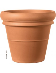 Vaso Doppio Bordo Cotto Ø42