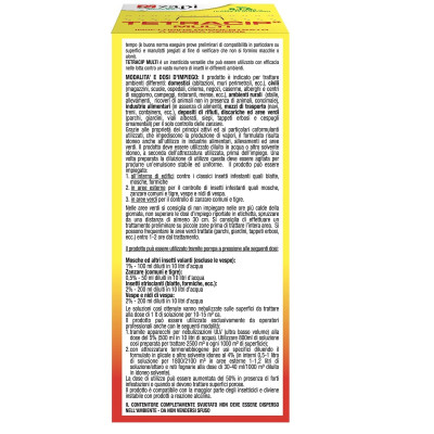 TETRACIP MULTI INSETTICIDA CONCENTRATO 250 ML