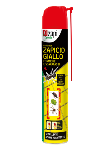 ZAPICID GIALLO SPRAY CONTRO FORMICHE E SCARAFAGGI