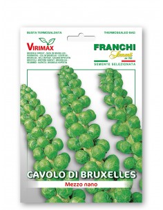 Semi di Cavolo di Bruxelles Mezzo Nano