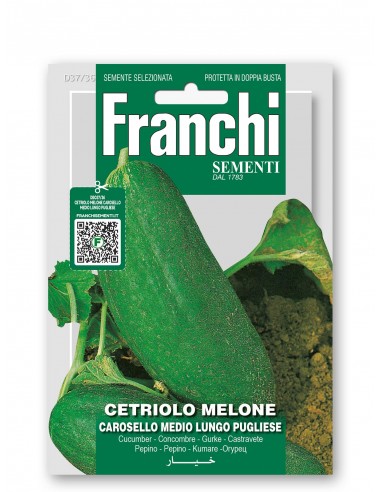 Semi di Cetriolo Melone Carosello Medio Lungo Pugliese