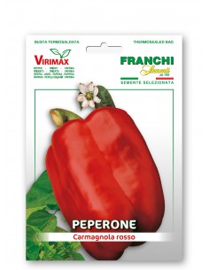Semi di Peperone Carmagnola Rosso