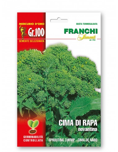 Semi di Cima Di Rapa Novantina