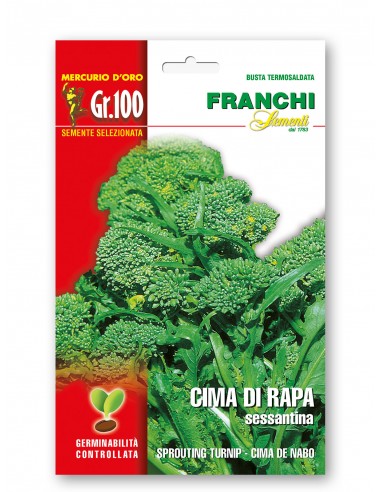 Semi di Cima Di Rapa Sessantina