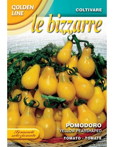 Pomodoro yellow pearshaped