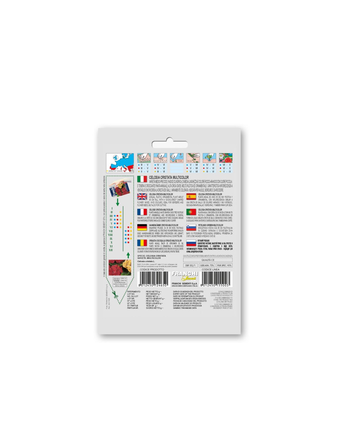 Semi Di Celosia Scarlatta Fuoco Boschivo Questo Ti Distingue In - Foto 2