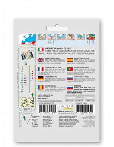 Semi di Margheritina Perenne dei Prati