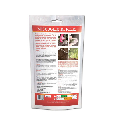 Semi di Prato Fiorito Miscuglio di Fiori Perenni per 35Mq