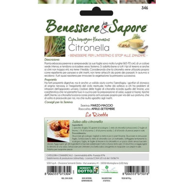 Semi Dotto di Citronella