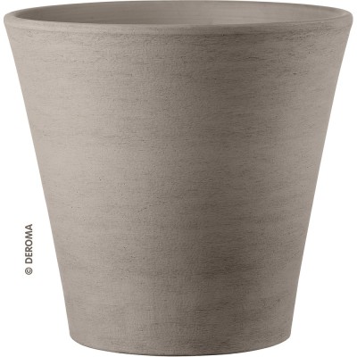 copy of Vaso Conico Primitivo Grafite Ø43 in Terracotta