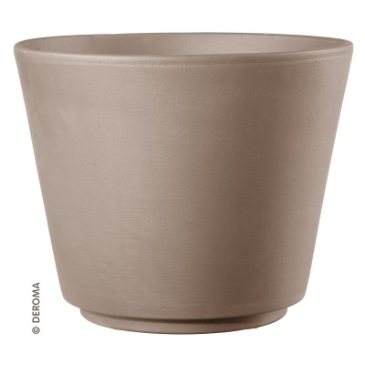 Vaso Cono Modul'O Grafite Ø24 in Terracotta